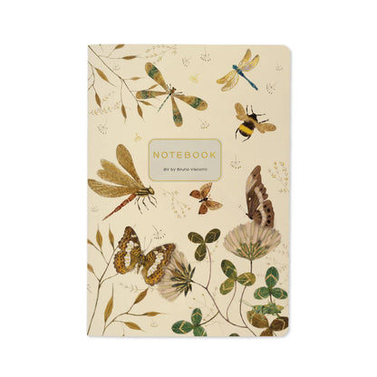 A5 Notebook; Butterflies and Friends | BV by Bruno Visconti