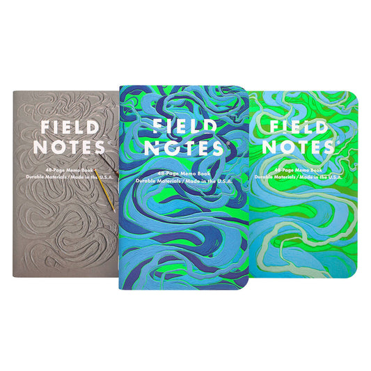 Memo Book Set; Is a River Alive?, 3-Pack | Field Notes
