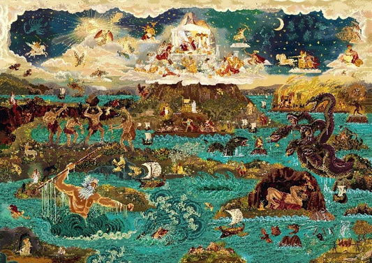 Jigsaw Puzzle; The World of the Odyssey & Other Greek Myths
