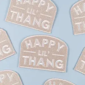 Iron-On Patch; Happy Lil' Thang | Field Trip Threads