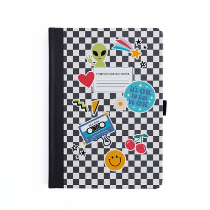 Dot Grid Notebook; Nostalgia Composition (A5 Size)