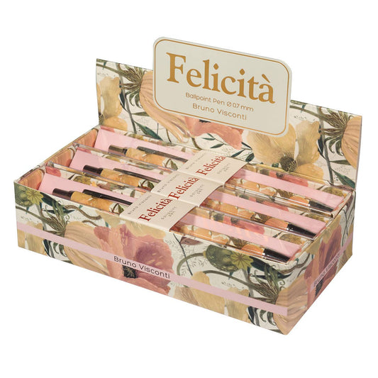Ball Point Pen; Felicita Soft Petals (With Gift Box)
