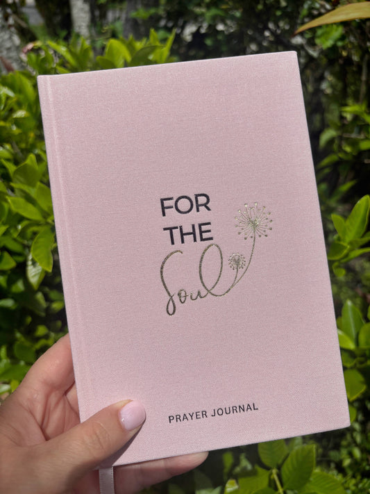 Devotional Journal; For The Soul Prayer Journal (Pink)
