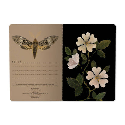 Notebook; Night Garden - BV by Bruno Visconti