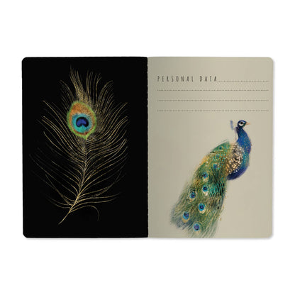 Notebook; Magic Peacocks (Size A5)