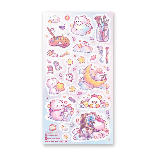 Stickii Sticker Sheet; Starlight Studio