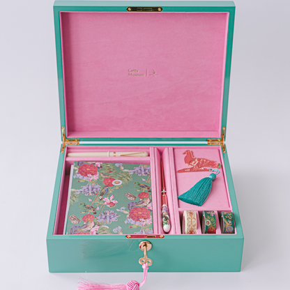 Illumination Lacquer Keepsake Stationery Set; Bird Menagerie By Good Juju Ink