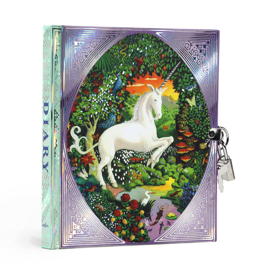 Eeboo Lock Journal; Unicorn Diary