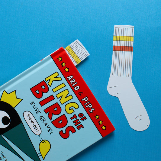 Bookmark; Sock (Die Cut) By Humdrum Paper