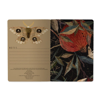 A5 Notebook; Pom on the Vine - BV by Bruno Visconti