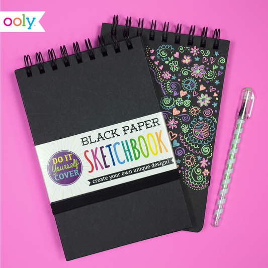 Ooly D.I.Y. Cover Sketchbook (Black Paper)