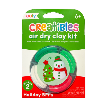 Creatibles: Air Dry Clay Kit - Holiday BFFs