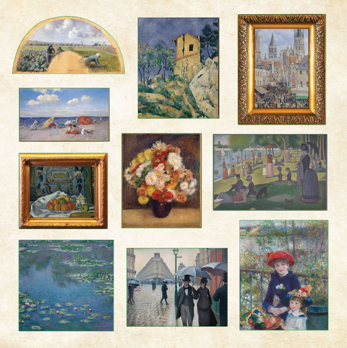 Sticker Book; Museum Treasures (Over 740 Stickers)