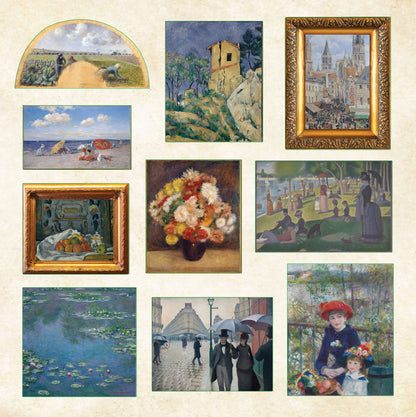 Sticker Book; Museum Treasures (Over 740 Stickers)