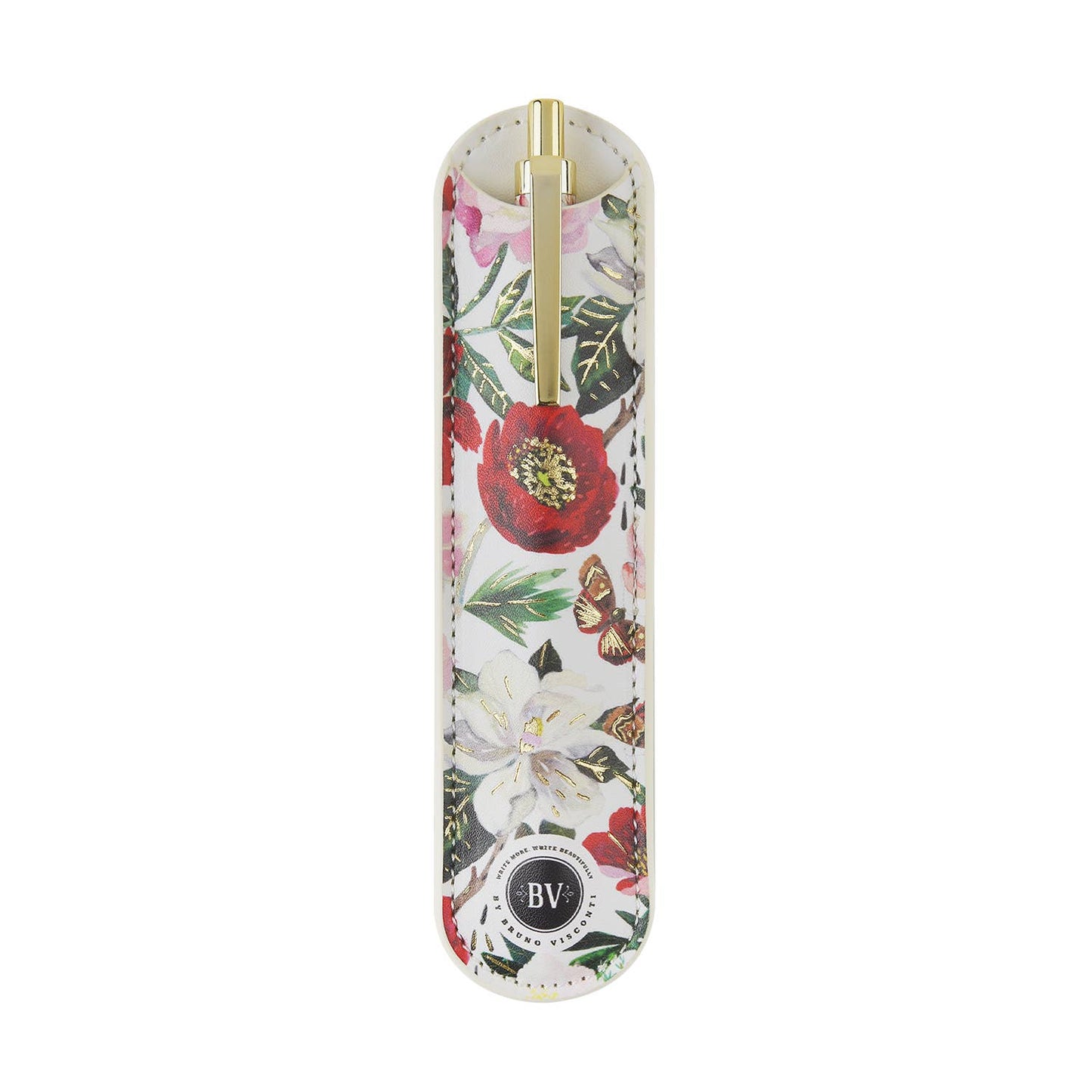 Travel Gel Pen with Sleeve; Bloom