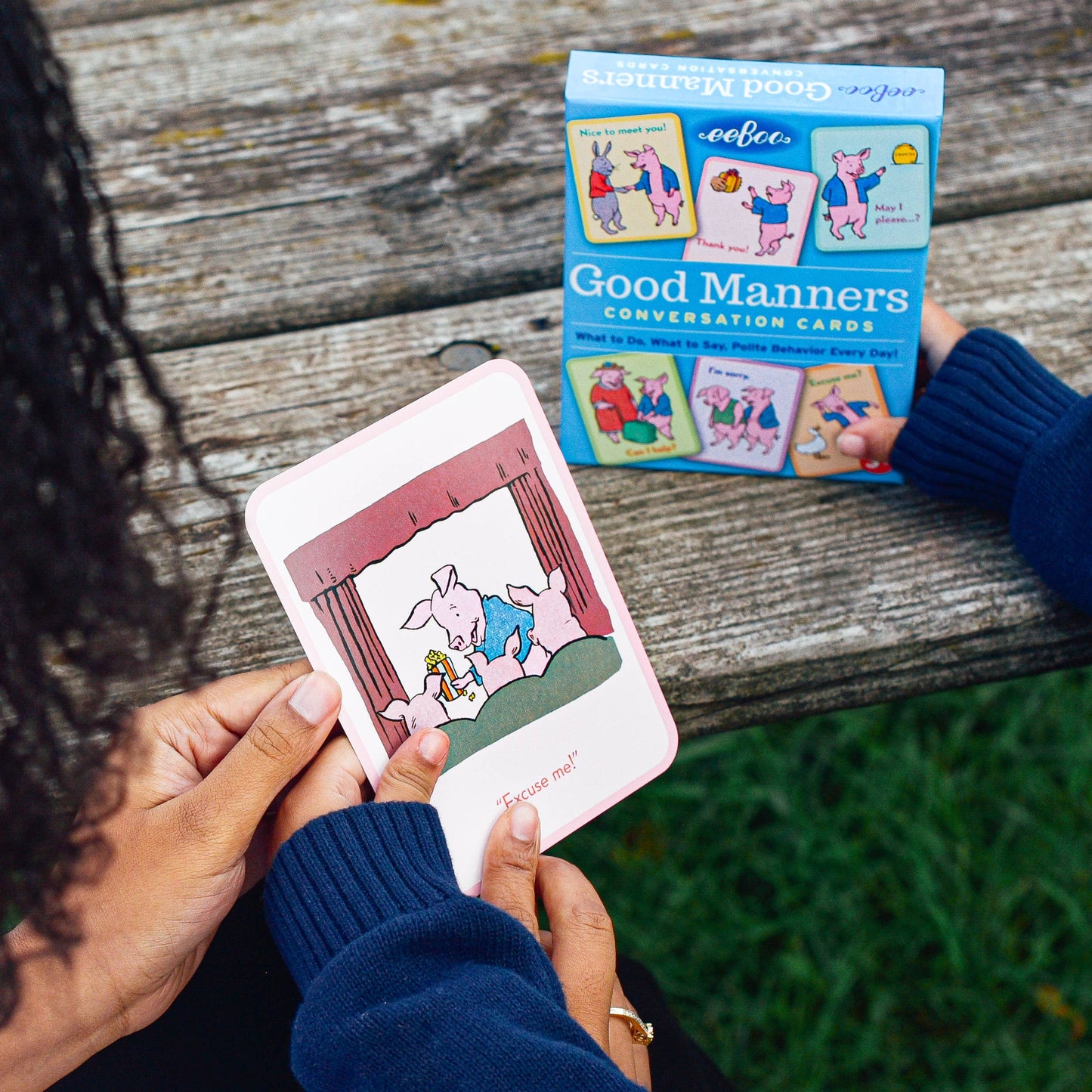Eeboo Conversation Cards; Good Manners