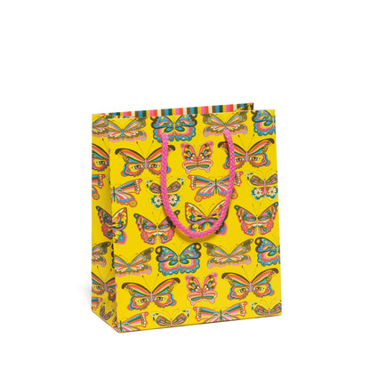 Small Gift Bag; Psychedelic Butterfly