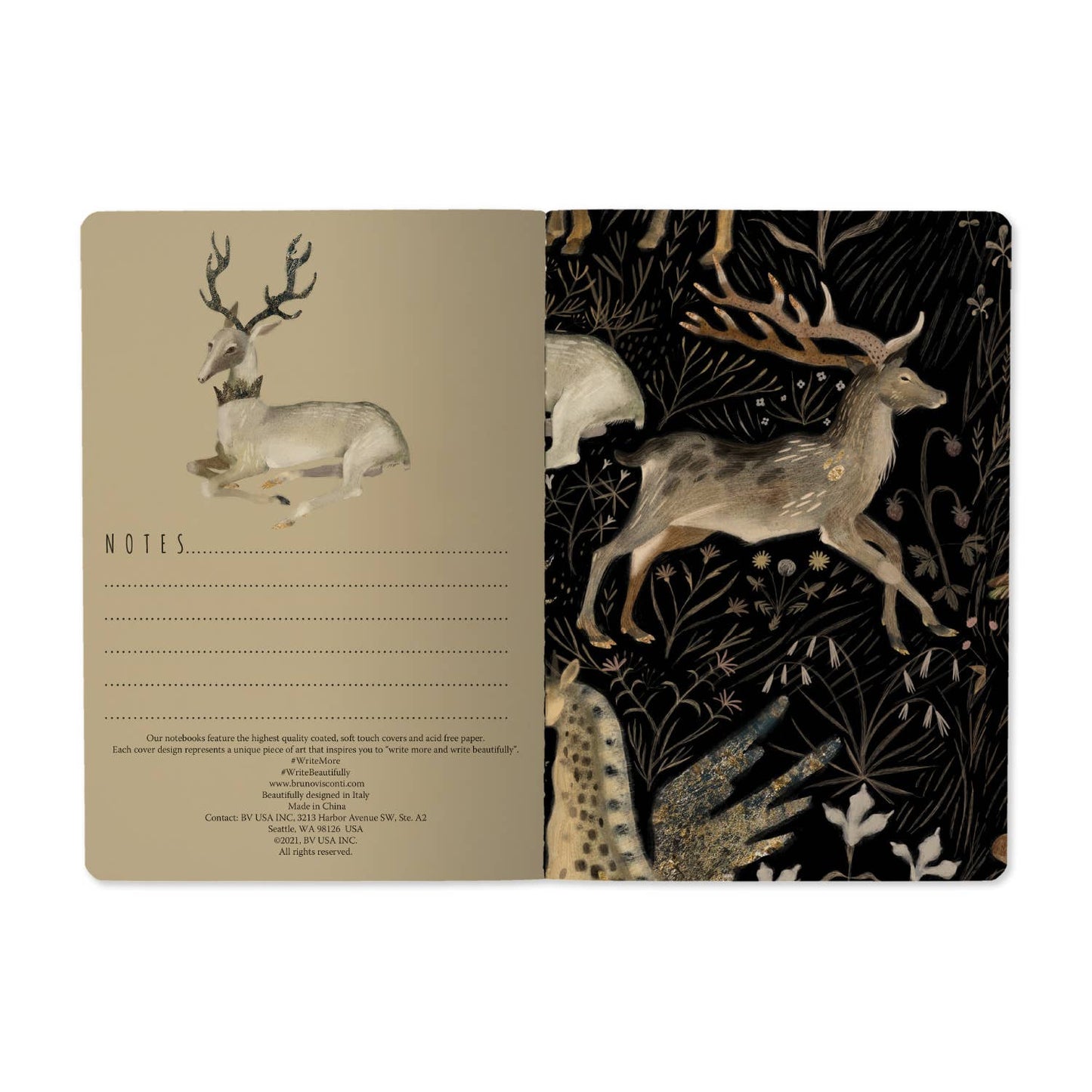 Notebook; Fauna Fantasy (Size A5)