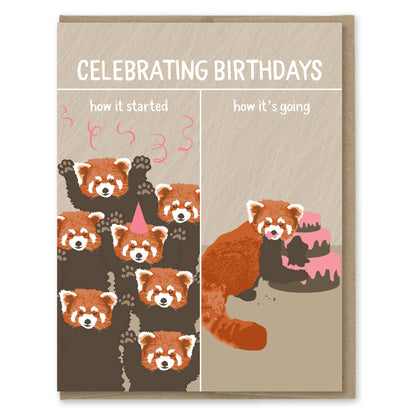 Birthday Card; How It's Going