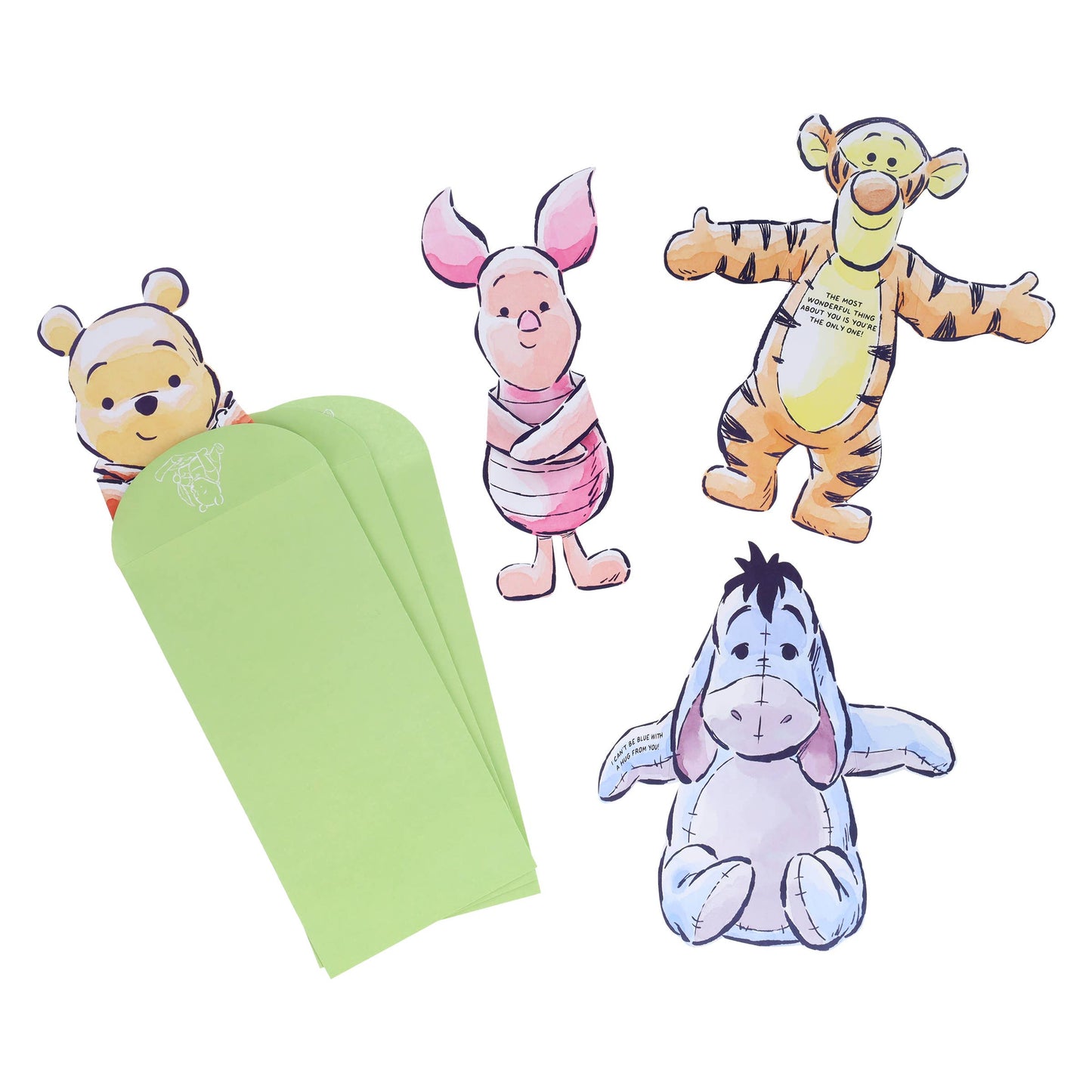 Notecard Set; Disney Winnie the Pooh Hugs