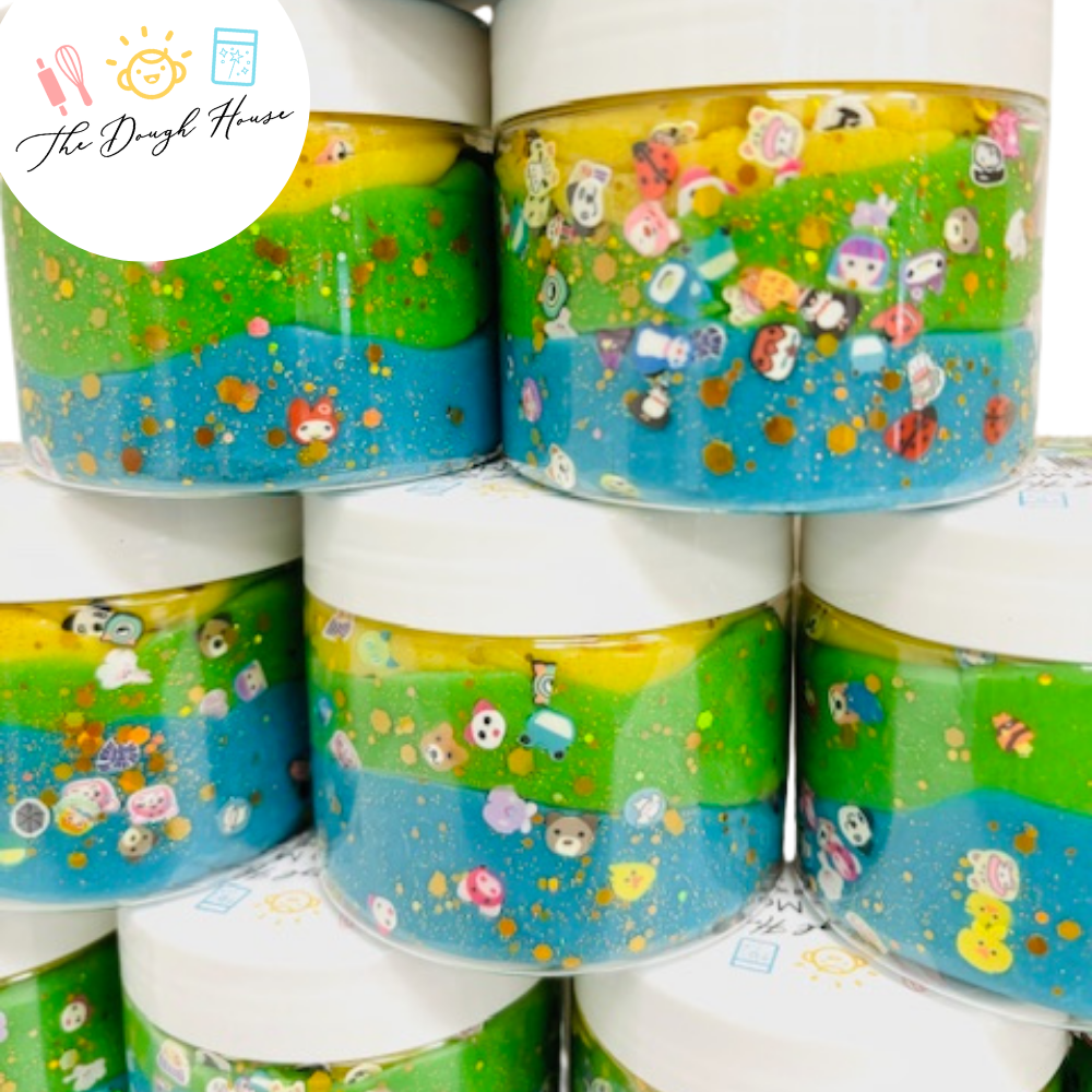 Magical Jars; Fun Size Zoo (Sensory Dough & Trinkets)