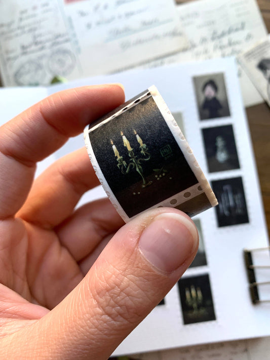 Washi Tape; Haunted Victorian Manor Stamp