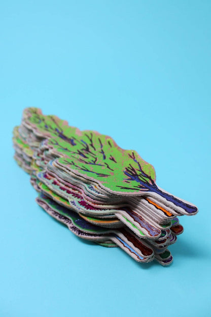 Leather Bookmark; Tree Hugger | Ark Colour Design