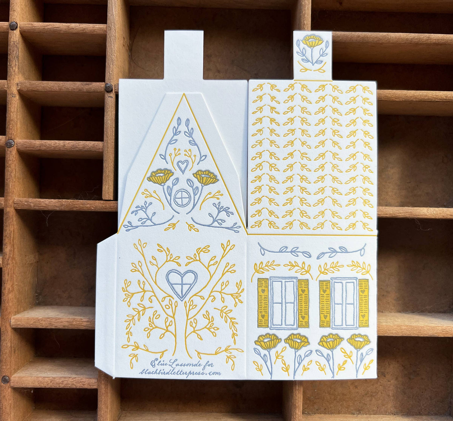 Love Card; Home Is Where You Are (3D House Card)