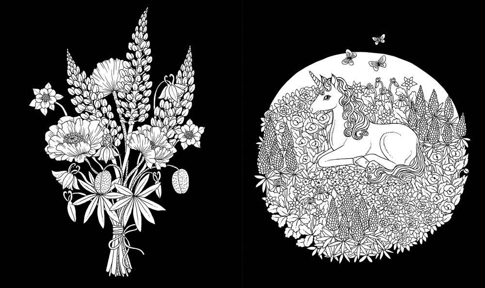 Coloring Book; Botanicum