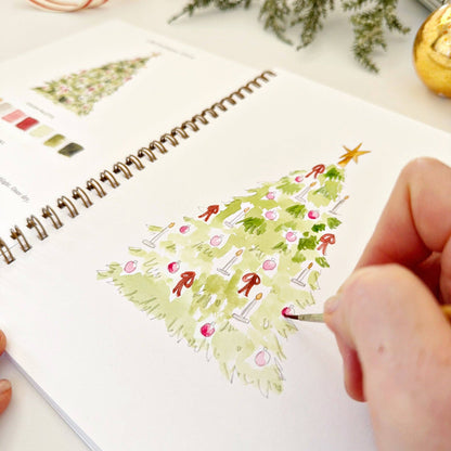 Watercolor Workbook; Nutcracker By Emily Lex