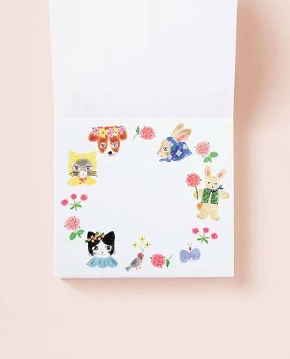 Lunchbox Block Memo - Niko Niko Smile!