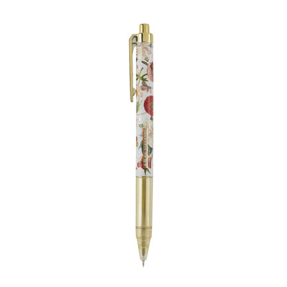 Travel Gel Pen with Sleeve; Bloom