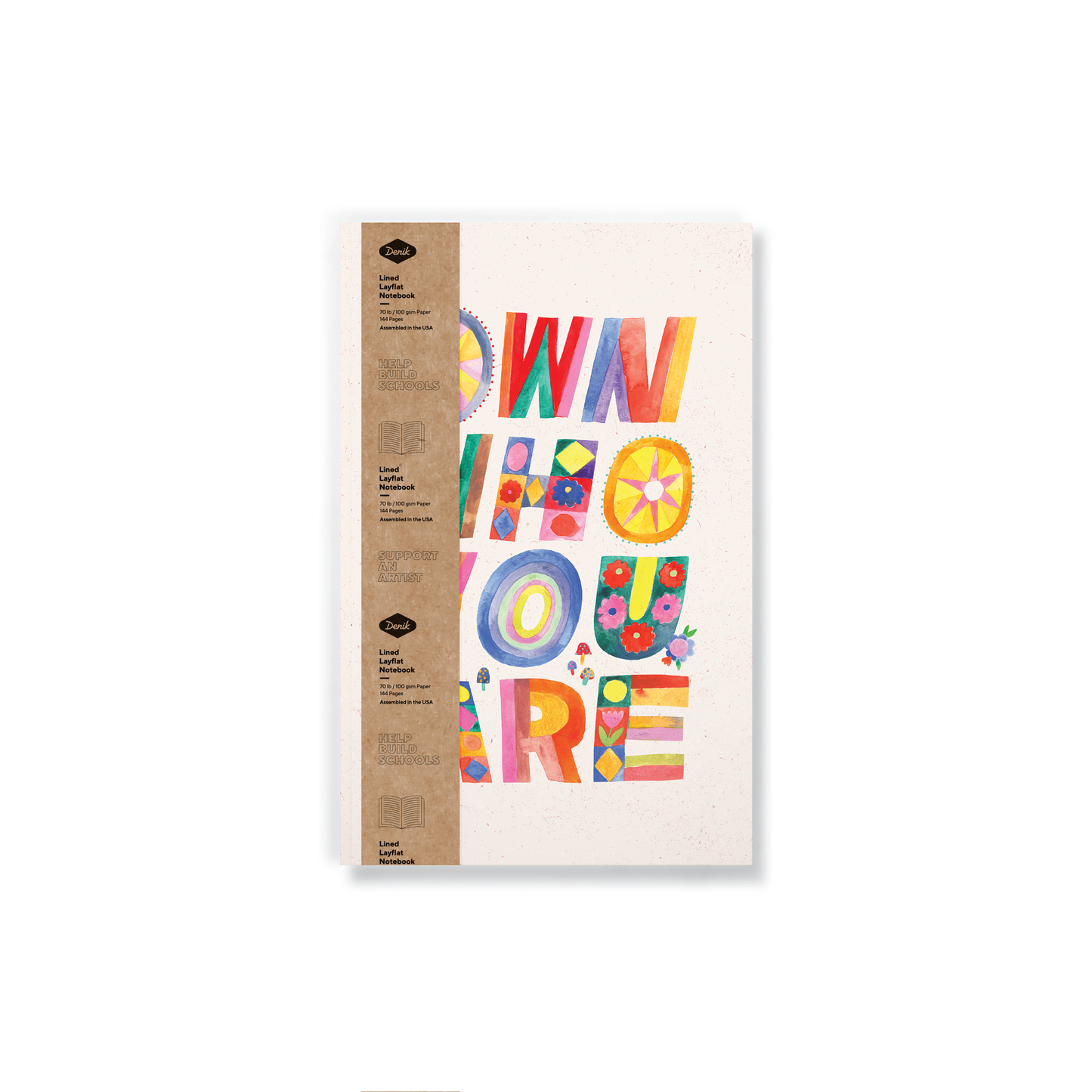 Notebook; Own Who You Are (Layflat Binding)