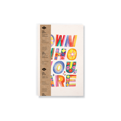 Notebook; Own Who You Are (Layflat Binding)