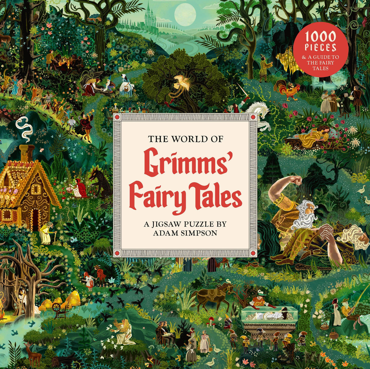 Jigsaw Puzzle; The World of Grimms' Fairy Tales (1000 Pieces)
