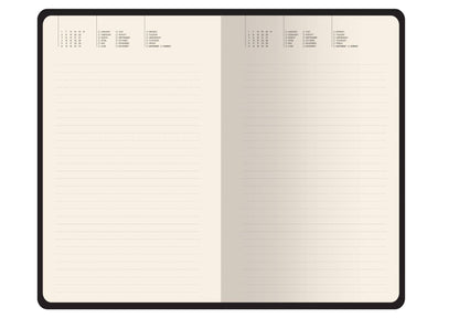 Daily Planner Journal; Forest Mushrooms (A5, Vegan Leather) - BV by Bruno Visconti