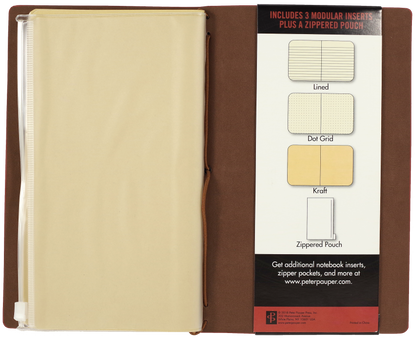 Voyager Notebook; Burgundy