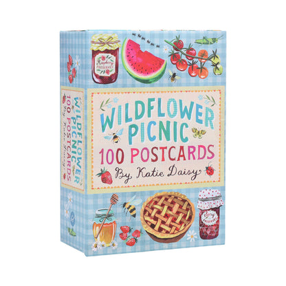 Postcard Set; Wildflower Picnic Postcards (100 Post Cards)