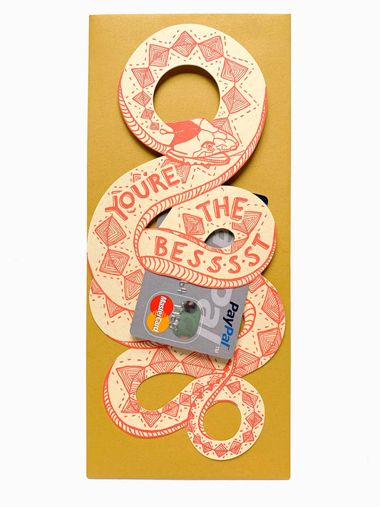 Gift Card Holder; You're The Besssst