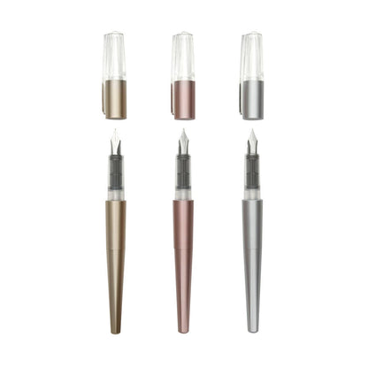 Ooly Modern Script Fountain Pen & Journal (3 Pens + Journal)