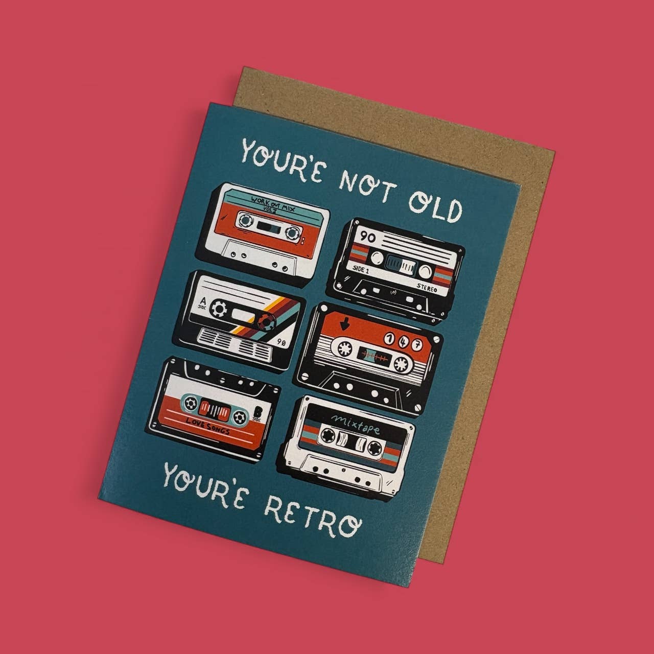 Birthday Card; You're Retro