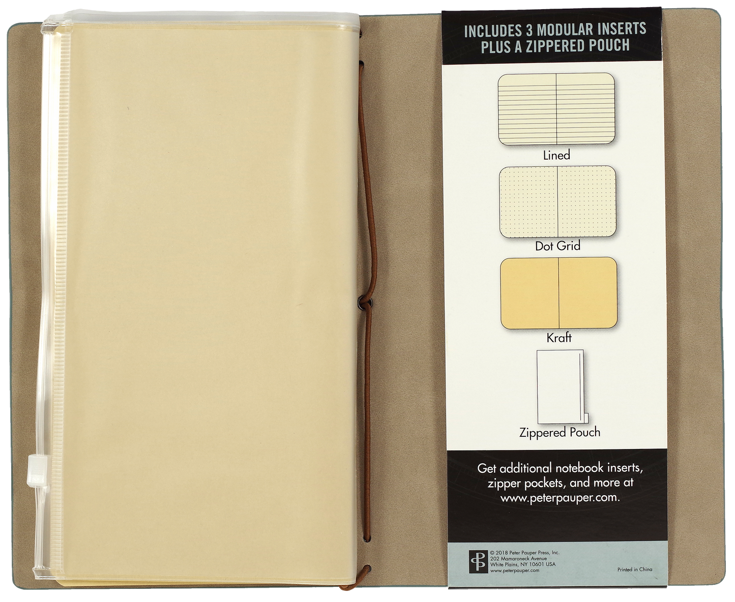 Voyager Notebook; Light Blue