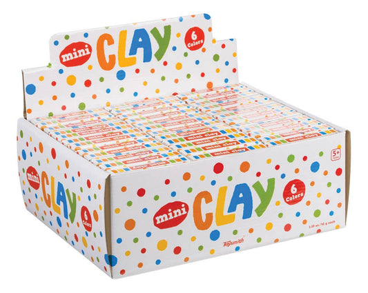 Mini Clay Set (6 Vibrant Colors)