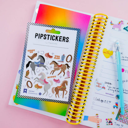 Pipsticks Sticker Sheet; Rodeo Ready
