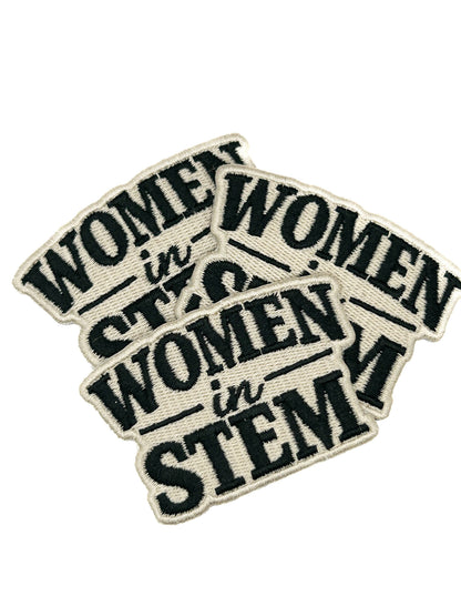 Iron-On Patch; Women in STEM | Field Trip Threads