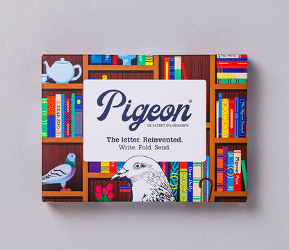 Folding Stationery Letter Set; Bookstore Pigeon