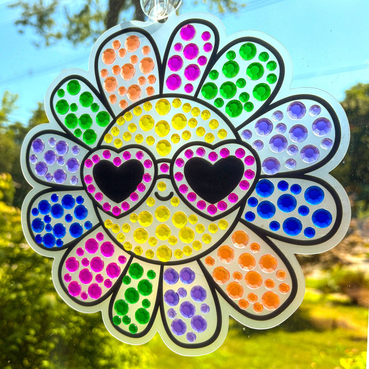 OOLY Sun Sparkles Gem Suncatcher Kit | Rainbow Magic