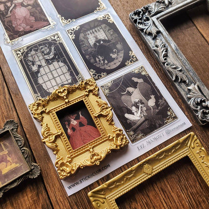 Sticker Sheet; Gothic Tales