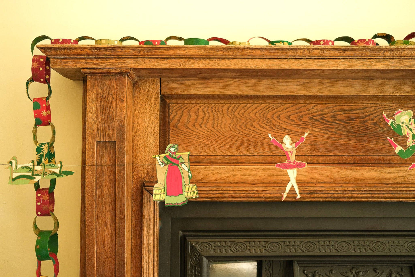 Sewn Garland; 12 Days of Christmas