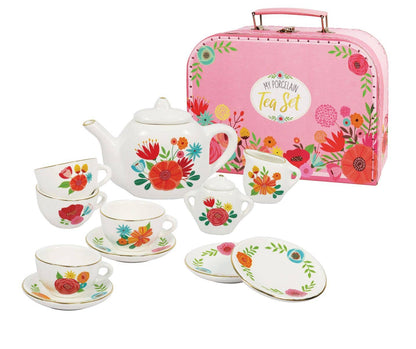 My Porcelain Tea Set with Carry Case